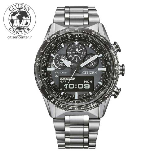 ساعت مچی مردانه سیتیزن مدل JV2006-55H، با قاب استیل